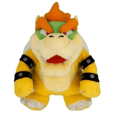 Abbildung von Nintendo Plüschfigur Super Mario Plüsch Bowser, 26 cm