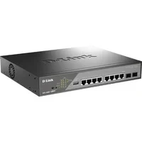 Abbildung von D Link 10 Port Gigabit PoE++ Smart Surveillance Switch (8 x 1000BASE T und 2 SFP, 802.3af/at/bt, 242W PoE Budget, bis zu 250 Meter Long Range PoE, VLAN, QoS, ERPS, ONVIF)