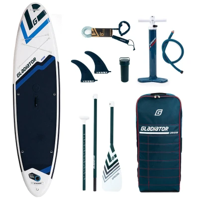 Abbildung von GLADIATOR PRO WING 10&#039;7&quot; SUP Board Stand Up Paddle aufblasbar Surfboard Windsup