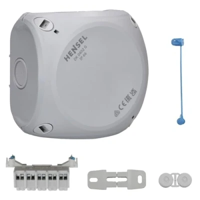 Abbildung von HENSEL DK 0402 G Kabelabzweigkasten 1,5 2,5qmm 1phasig, 5 polig Klemme IP 66
