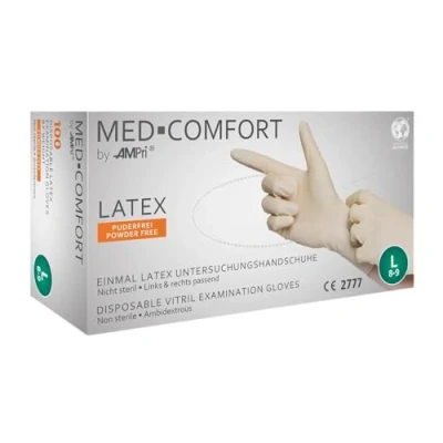 Abbildung von MED Comfort Latex U.Hands.unste.puderfre 100 St
