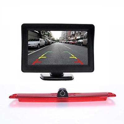 Abbildung von 【Rückfahrkamera Kit】 4.3 Zoll TFT LCD Bildschirm Auto Monitor + im 3.Bremslicht Bremsleuchte Rückfahrkamera Transportster Ersatz für Mercedes Sprinter Viano Vito Transit Ducato VW Crafter Master