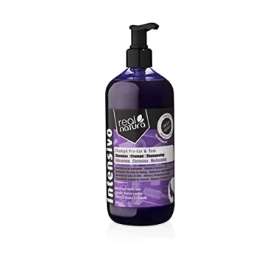 Abbildung von Real Natura Salzfreies Pro Farbe Shampoo 500ml Schützt und erhält die Farbintensität