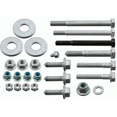 Abbildung von LEMFÖRDER 39129 01 Reparatursatz, Radaufhängung Vorderachse, oben, beidseitig AUDI: A6 C6 Limousine, Avant, Allroad, VOLKSWAGEN: Phaeton