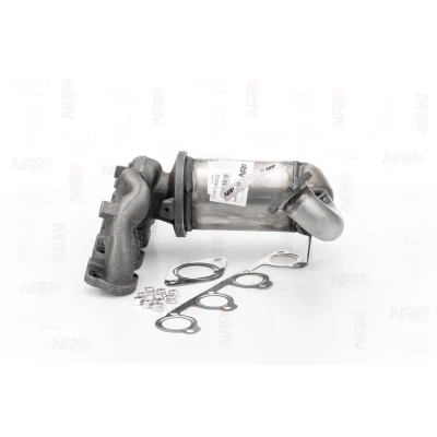 Abbildung von BOSAL 099 346 Katalysator Euro 4 mit Anbauteilen FORD: FIESTA 5, Fusion Kombi