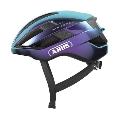 Abbildung von ABUS Rennradhelm WingBack einfacher Roadhelm für sportliches Fahren im Alltag und in der Freizeit Erwachsene Jugendliche Violett, Größe M