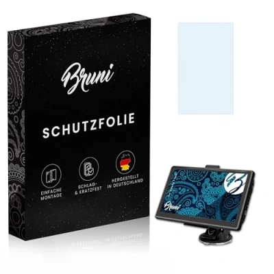 Abbildung von Bruni Schutzfolie kompatibel mit Jimwey 7 Inch Folie, glasklare Displayschutzfolie (2X)