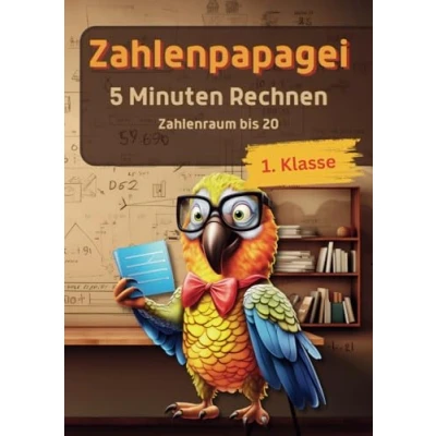 Abbildung von Zahlenpapagei 5 Minuten Rechnen: Übungen mit Plus und Minusaufgaben im Zahlenraum bis 20 für die 1. Klasse (Zahlenpapagei Mathematik zum Üben, Band 1)