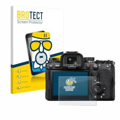 Abbildung von BROTECT Entspiegelungs Schutzglas für Sony Alpha 1 II (ILCE1M2B) Schutz Folie Panzerfolie Glas Matt [Extrem Kratzfest 9H, Anti Reflex]