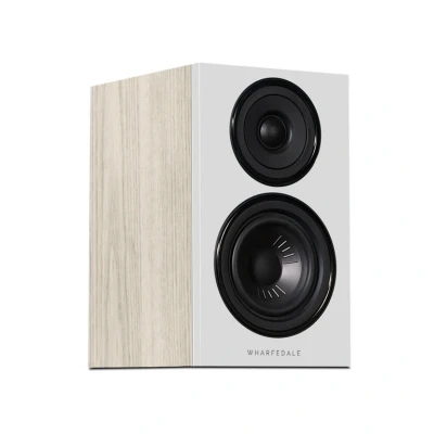 Abbildung von Wharfedale Diamond 12.2 Paar Passive Regal Lautsprecher, helles Holz