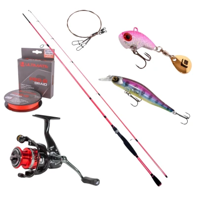Abbildung von Ultimate Princess Spin Set 2.10m (5 20g) Raubfischset