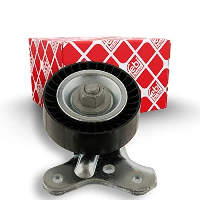 Abbildung von FEBI BILSTEIN 30585 Umlenkrolle mit Halter AUDI: A3 Sportback, TT Coupe, Roadster, VOLKSWAGEN: Golf 6, 5 Variant, 6 Variant