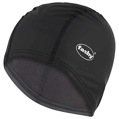 Abbildung von Fashy Badekappe Badehaube Schwarz lange Form Damen Herren 3059 20