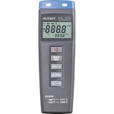 Abbildung von VOLTCRAFT K102 Temperatur måleudstyr 200 +1370 C Sensortyp K