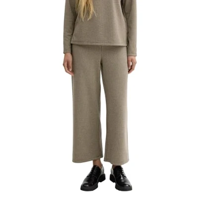 Abbildung von TOM Tailor Stoffhose, Damen, Größe: 44x28, Cargo beige mini pepita