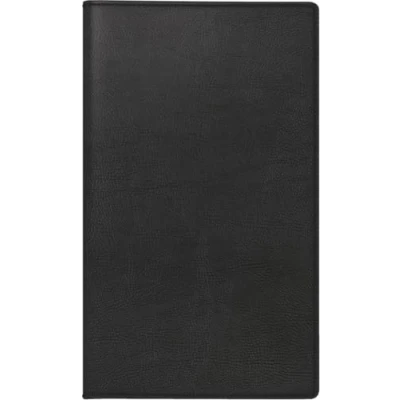 Abbildung von rido/idé Taschenkalender Modell TM 12 (2025), 2 Seiten = 1 Monat, A6, 56 Seiten, Kunstleder Einband Prestige, schwarz