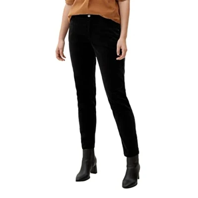 Abbildung von s.Oliver Women&#039;s 2121484 Cord Chino, schwarz 9999, 32W / 28L