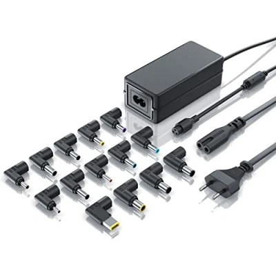 Abbildung von CSL Universal Netzteil 65W Laptop und Notebook Universalnetzteil AC/DC 18,5V 20V 3,5 A 14 Adapterstecker Für Samsung Dell Acer HP Toshiba Lenovo Asus IBM Medion