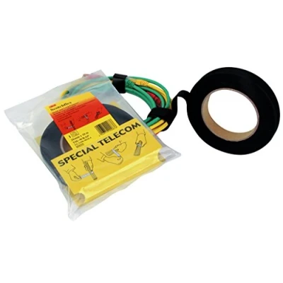 Abbildung von 3M KLETT Scotchflex Universal Klettband Klett, 20 mm x 10 m, Schwarz