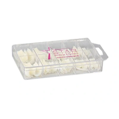 Abbildung von Star Naildesign &amp; Cosmetics Tipbox 100 Stück, Größe 1 10 europäische Form