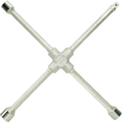 Abbildung von KS TOOLS 518.1152 Vier Wege Schlüssel Werkzeugstahl 19, 22, 1/2, 17