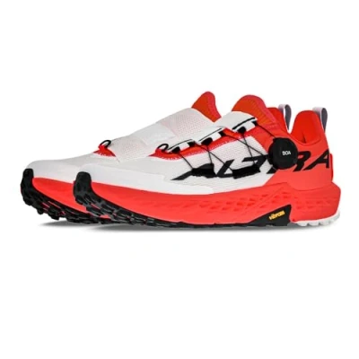 Abbildung von ALTRA Herren TIMP 5 BOA Trail Running Shoe, weiß/korallenrot, 44.5 EU