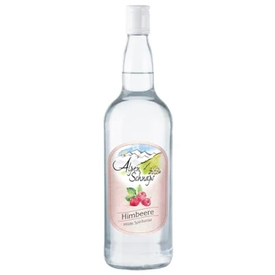 Abbildung von Alpenschnaps Steinbeisser 1 x 1l Himbeere pures Alpenglück im Glas