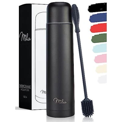 Abbildung von Milu Thermoskanne, Edelstahl Schwarz, 500ml, 1 von FROG.coffee