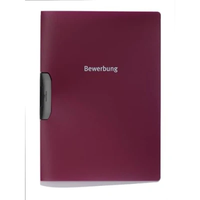 Abbildung von Durable 2289 31 Div. Mappen Bewerbungsmappe A4 dunkelrot