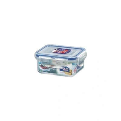 Abbildung von LocknLock PP Classic Vorratsdose mit Deckel, 180 ml, 100 % luftdicht und wasserdicht, Frischhaltedose für Kühlschrank &amp; Gefrierfach, Meal Prep Box, BPA frei, spülmaschinenfest, 108 x 88 48 mm