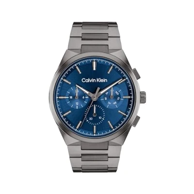 Abbildung von Calvin Klein Multi Zifferblatt Quarz Uhr für Herren Kollektion DISTINGUISH mit Edelstahlarmband 25200443
