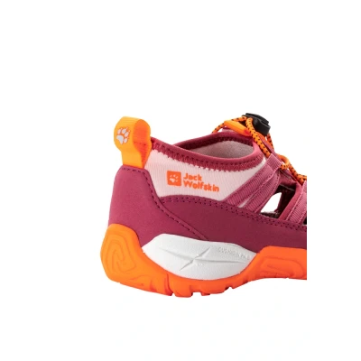 Abbildung von Jack Wolfskin Villi Unisex Trekkingsandale für Kinder, Größe: 40, Rose Schuhe