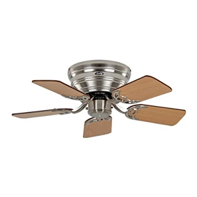 Abbildung von Ventilator Classic Flat III chrom gebürstet 75 cm
