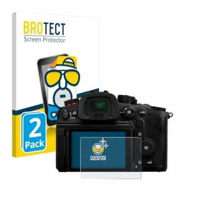 Abbildung von BROTECT Entspiegelungs Schutzfolie für Panasonic Lumix DC GH7 (2 Stück) Matte Displayschutz Folie, Anti Reflex, Fingerprint