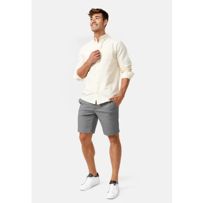 Abbildung von Indicode Jeans Aalborg Shorts, Herren, Größe: Small, Lt grey mix