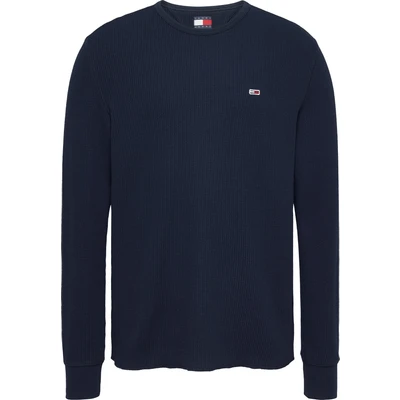 Abbildung von Tommy Jeans SLIM TEE Langarmshirt, Herren, Größe: 46, Dark night navy