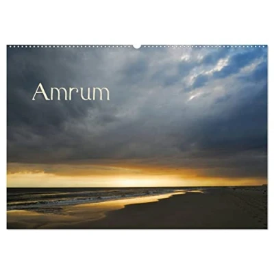 Abbildung von Amrum (Wandkalender 2025 DIN A2 quer), CALVENDO Monatskalender