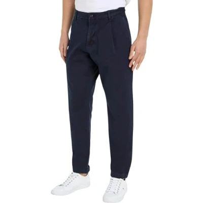 Abbildung von Tommy Hilfiger Herren Chino Stretch, Blau (Desert Sky), 34W / 32L
