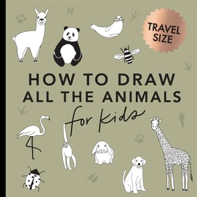 Abbildung von All the Animals: How to Draw Books for Kids with Dogs, Cats, Lions, Dolphins, and More (Mini) (Stocking Stuffers, Band 2)