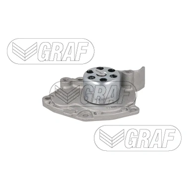 Abbildung von GRAF PA1095 Wasserpumpe mit Dichtung, Radiallager mechanisch Thermoplast 52 für Zahnriementrieb RENAULT: SCENIC 3, Megane 3 Grandtour, CC