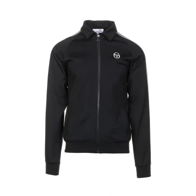 Abbildung von Sergio Tacchini Renshaw TAPE Trainingsjacke, Herren, Größe: Large, Black