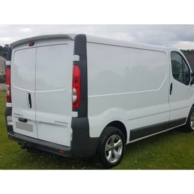 Abbildung von Dachspoiler kompatibel mit Opel Vivaro A 2001 2014 &amp; B 2018 (Modelle hinteren Türen) (PU)
