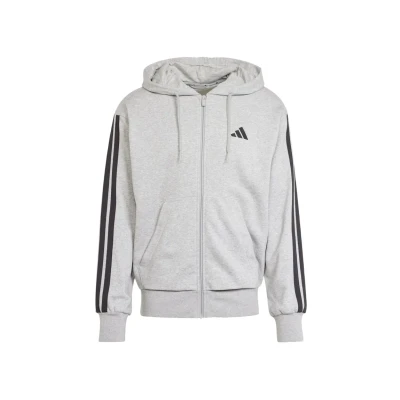 Abbildung von adidas Sportswear Essentials Stripes Sweatjacke, Herren, Größe: XS, Black white