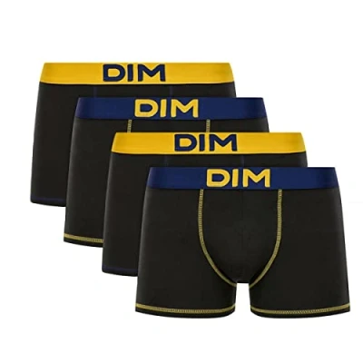 Abbildung von Dim Boxershorts Mix And Colors Stretch Baumwolle Herren x4 Multicolor 4