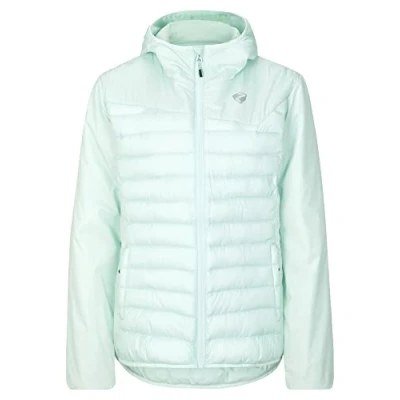 Abbildung von Ziener Damen NANTANA Wärme Jacke Outdoor/Skitour winddicht, Wolle, PFC frei, ice, 38
