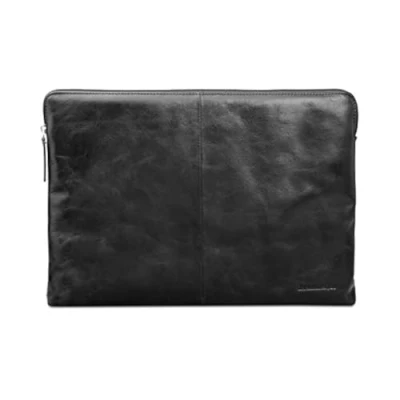 Abbildung von dbramante1928 Skagen Hochwertige Ledertasche Hülle für Apple MacBook Retina und Air 13&quot; Schwarz