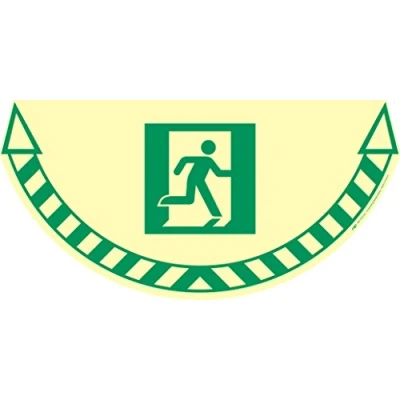 Abbildung von CEP 1701020751 7010/201 Bodenaufkleber &quot;Fluchtweg&quot; 0