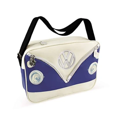 Abbildung von VW Collection by Brisa Volkswagen T1 Bulli BUS RETRO/VINTAGE Handtasche, Größe: One Size, Blau