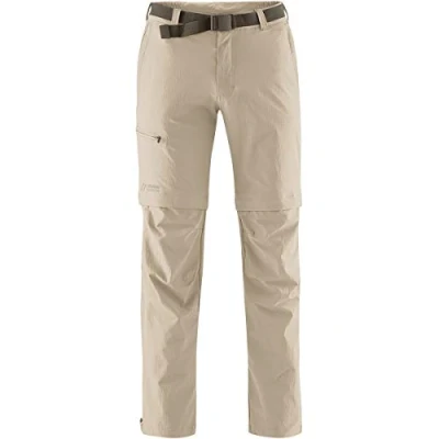 Abbildung von Maier Sports Tajo, Herren Wanderhose, Wasserabweisende Outdoorhose für Trekking und Hiking, Praktische T Zipp off Funktion, PFC frei, mSTRETCH pro 4 &amp; Dryprotec, Blau, 54 (W38/L32)