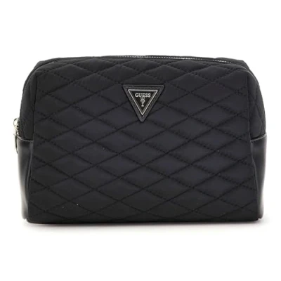 Abbildung von GUESS Top Zip Cosmetic Bag L Black